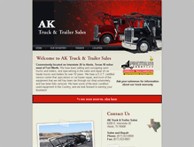 Tablet Screenshot of aktts.com